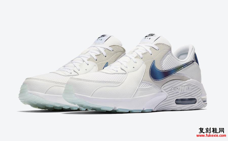 Nike Air Max Excee White Platinum Tint CD4165-102发售日期