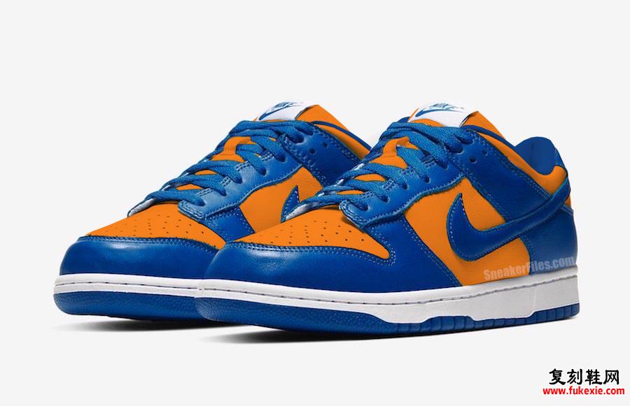 Nike Dunk Low University Orange CU1727-800发售日期