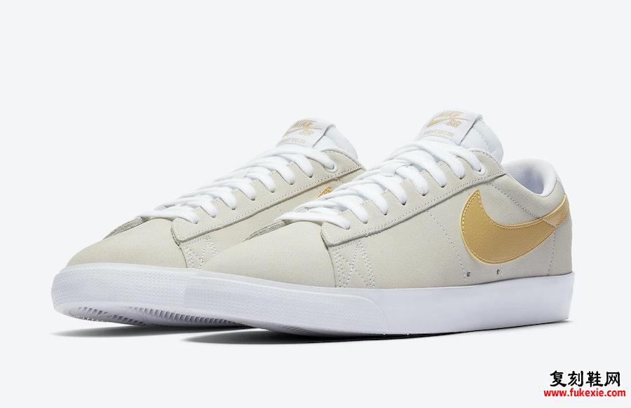 Nike SB Blazer Low Grey Yellow 704939-104发售日期信息