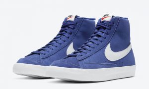 Nike Blazer Mid 77 Suede Deep Royal Blue CI1172-402发售日期