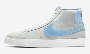 Nike SB Blazer Mid Gray Blue White 864349-008发售日期信息