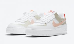 Nike Air Force 1 Shadow White Crimson Tint Bright Mango DH3896-100发售日期