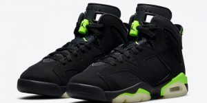 Air Jordan 6 Electric Green Kids 384665-003