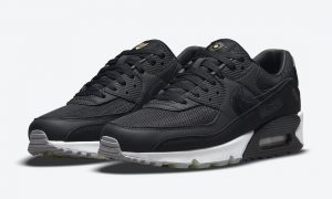 耐克 Air Max 90 AIK Fotboll 黑金 DJ4602-001 发布日期