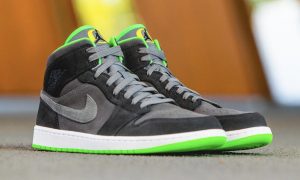 Air Jordan 1 Mid Oregon Ducks PE 2021