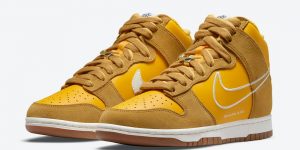 Nike Dunk High First Use University Gold DH6758-700 发布日期信息