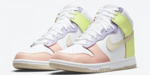 Nike Dunk High White Cashmere Lemon Twist DD1869-108 发售日期