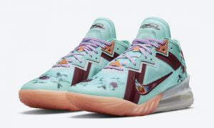 Nike LeBron 18 Low Floral CV7562-400 发布日期