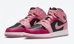 Air Jordan 1 Mid GS Coral Chalk 554725-662 发售日期