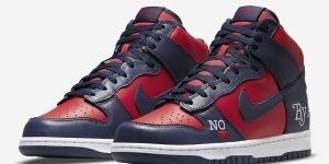 Supreme Nike SB Dunk High 无论如何海军红 N3741-600 发布日期