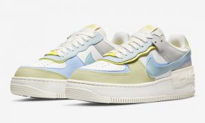 Nike Air Force 1 Shadow Ocean Cube Light Marine Olive Aura DR7883-100 发售日期