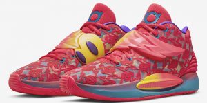 Ron 英文 Nike KD 14 DO6903-600 发布日期