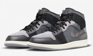 Air Jordan 1 Mid Inside Out 黑色 DM9652-001 发布日期