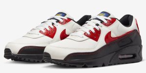 Nike Air Max 90 SE Sail University Red DX3276-133 发布日期