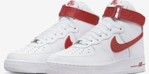 Nike Air Force 1 High White Cinnabar WMNS DD9624-102 发布日期